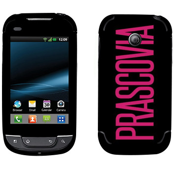   «Prascovia»   LG Optimus Link Dual Sim