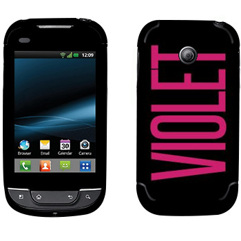   «Violet»   LG Optimus Link Dual Sim