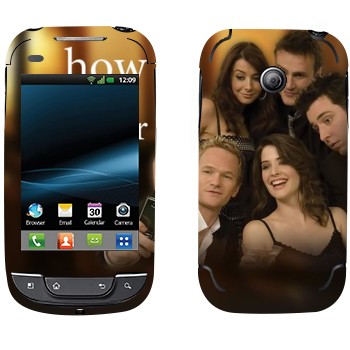   « How I Met Your Mother»   LG Optimus Link Dual Sim