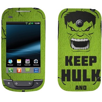   «Keep Hulk and»   LG Optimus Link Dual Sim
