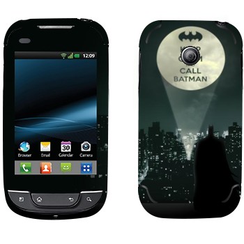   «Keep calm and call Batman»   LG Optimus Link Dual Sim