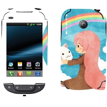   «Megurine -Toeto - Vocaloid»   LG Optimus Link Net