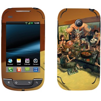   «One Piece - »   LG Optimus Link Net