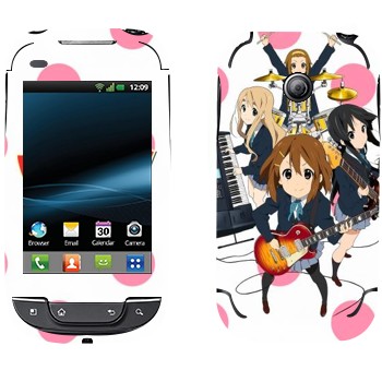   «  - K-on»   LG Optimus Link Net