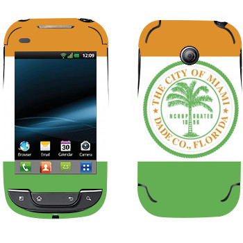   «The City of Miami»   LG Optimus Link Net