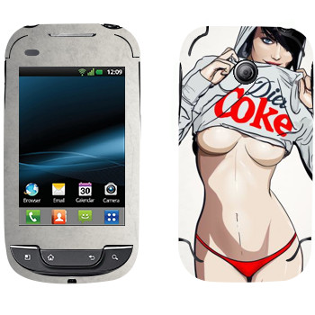   « Diet Coke»   LG Optimus Link Net