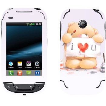   «  - I love You»   LG Optimus Link Net