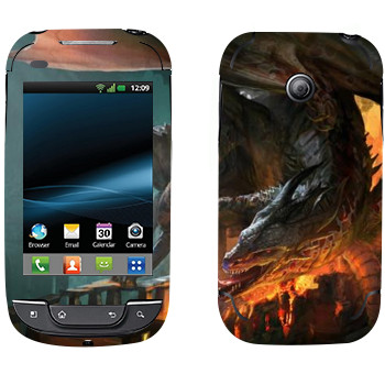   «Drakensang fire»   LG Optimus Link Net