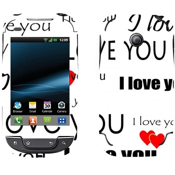   «I Love You -   »   LG Optimus Link Net