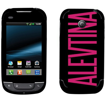   «Alevtina»   LG Optimus Link Net