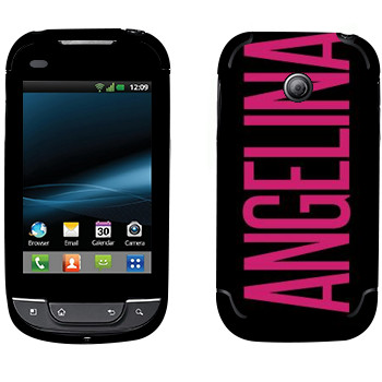   «Angelina»   LG Optimus Link Net