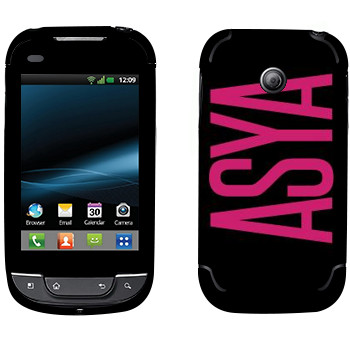   «Asya»   LG Optimus Link Net