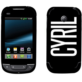   «Cyril»   LG Optimus Link Net