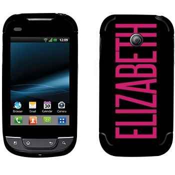   «Elizabeth»   LG Optimus Link Net