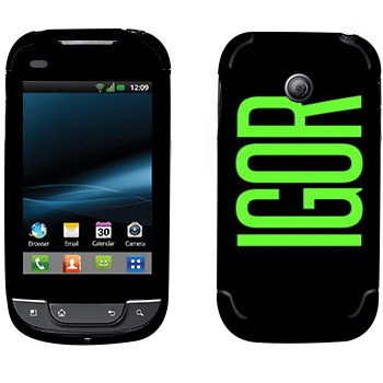   «Igor»   LG Optimus Link Net