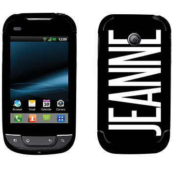   «Jeanne»   LG Optimus Link Net