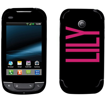   «Lily»   LG Optimus Link Net