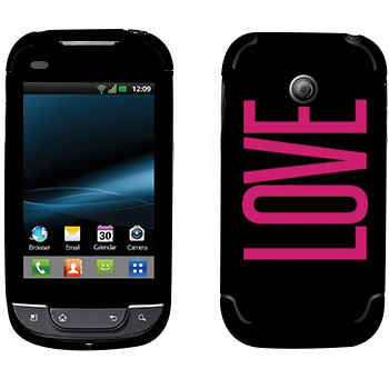   «Love»   LG Optimus Link Net