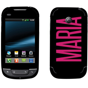   «Maria»   LG Optimus Link Net