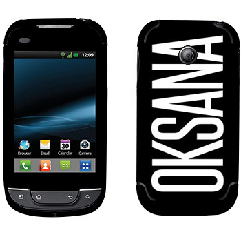   «Oksana»   LG Optimus Link Net