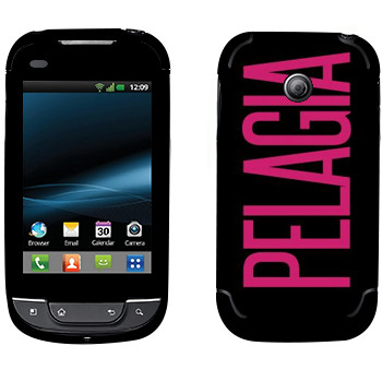   «Pelagia»   LG Optimus Link Net