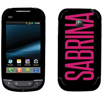   «Sabrina»   LG Optimus Link Net