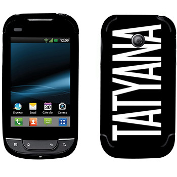   «Tatyana»   LG Optimus Link Net