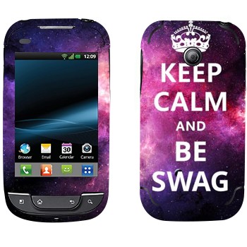   «Keep Calm and be SWAG»   LG Optimus Link Net