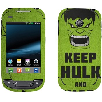   «Keep Hulk and»   LG Optimus Link Net