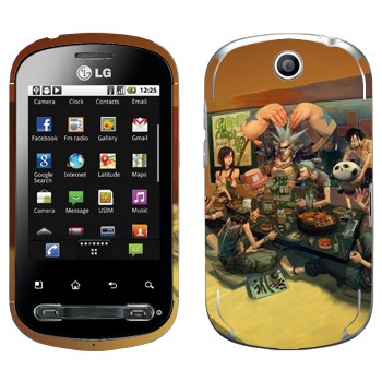   «One Piece - »   LG Optimus Me