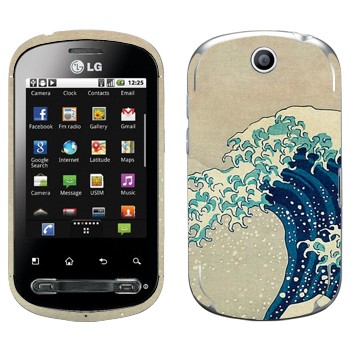   «The Great Wave off Kanagawa - by Hokusai»   LG Optimus Me