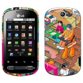   «eBoy - »   LG Optimus Me