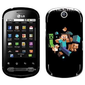   «Minecraft»   LG Optimus Me