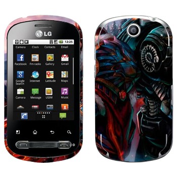   «StarCraft vs Warcraft»   LG Optimus Me