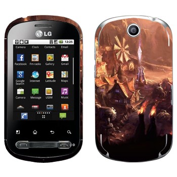   « - League of Legends»   LG Optimus Me