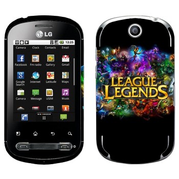   « League of Legends »   LG Optimus Me