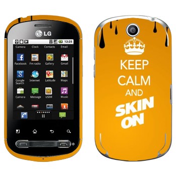   «Keep calm and Skinon»   LG Optimus Me