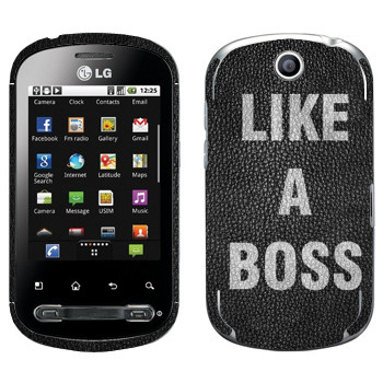   « Like A Boss»   LG Optimus Me