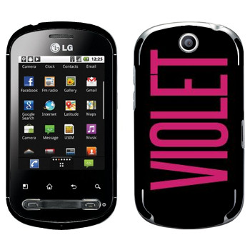   «Violet»   LG Optimus Me