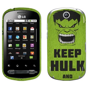   «Keep Hulk and»   LG Optimus Me