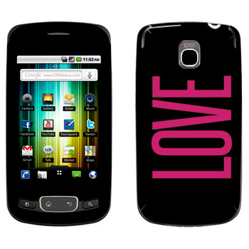   «Love»   LG Optimus One