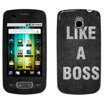   « Like A Boss»   LG Optimus One