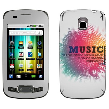   « Music   »   LG Optimus One