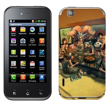   «One Piece - »   LG Optimus Sol