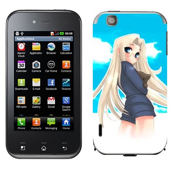   «    »   LG Optimus Sol