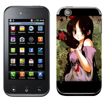   «  - K-on»   LG Optimus Sol