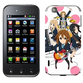   «  - K-on»   LG Optimus Sol