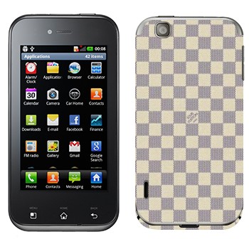   «LV Damier Azur »   LG Optimus Sol