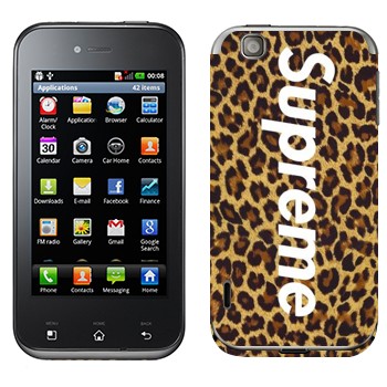   «Supreme »   LG Optimus Sol