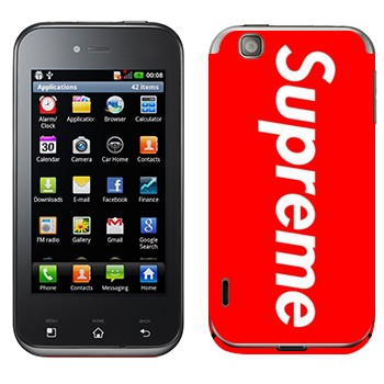   «Supreme   »   LG Optimus Sol